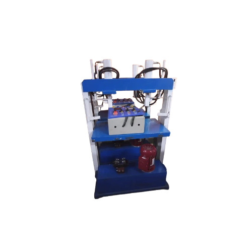 Automatic Dona Plate Making Machine - BOPP Paper Material, 14 Inch Size, Blue Color | Automatic Control System, 5000-10000 Dona Capacity per Day, 22PSI Speed, 250kg Weight