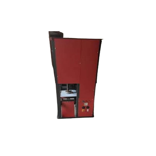 Automatic Paper Dona Machine - Paper Material, 5 Feet Height, 8 Inch Size | Red Color, 1 Die, Human Machine Interface, 1 Year Warranty