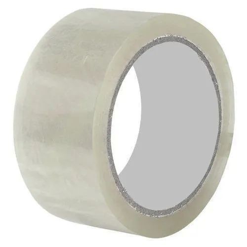 BOPP Plain Adhesive Tape - 36-44 Microns Thick | Transparent Finish, Tear-Resistant, Durable, Weather Resistant, Smooth Application, Easy to Use