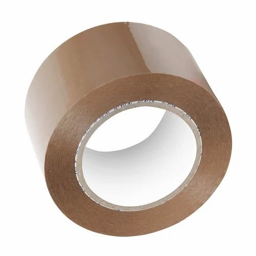 Bopp Self Adhesive Tape - 20m Length, 21mm Width, Brown Color | Water Proofing, Very Good Quality, Single-sided Adhesive, 12mm Thickness, Ideal For Carton Sealing