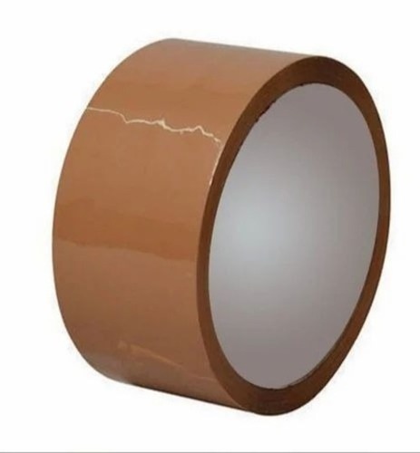 BOPP Self Adhesive Packing Tape - 21mm Width, 12mm Thickness, 20m Length | Waterproof, Single Sided, Premium Quality Brown Material