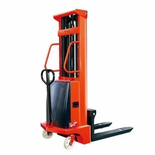 Pallet Truck - PU/Nylon Material, Standard Size, Orange Color | Premium Quality, Battery Operated, Durable and Rust Proof