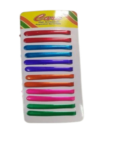 Hair Pin - Plastic, Multisizes | Printed Multicolor Design for Women, Suitable for Casual Wear, Stylish Hair Accessory for All Ages
