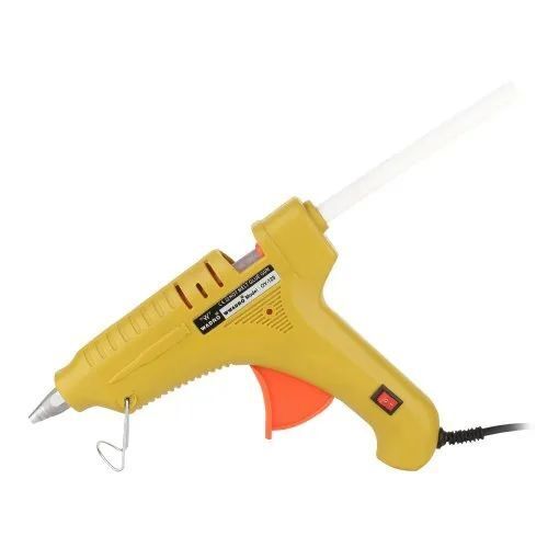 Hot Melt Glue Gun - 100-230V, Precision Nozzle, 433-453K Temp Range | Quick Heating, Durable Build, Ergonomic Design, Lightweight, Easy to Use, Ideal for Wood, Glass, Leather