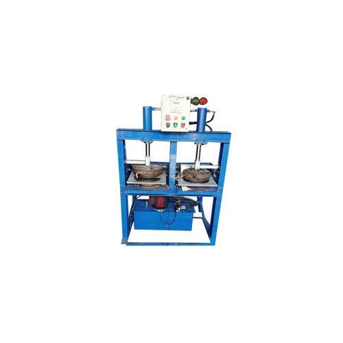 Hydraulic Paper Plate Making Machine - 14 Inch Plate Size, 5000 Pieces/Hour Production Capacity, Color Coated, 2.2 KW Power, 2 HP Motor, Automatic Operation