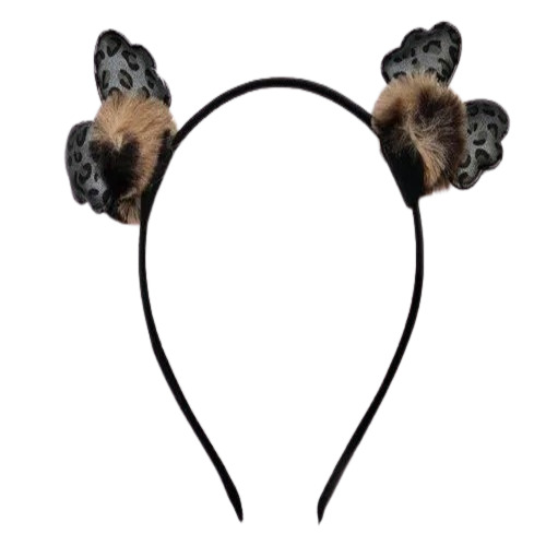 Mickey Mouse Hair Bands - Plastic Material Multisizes Black Color | Fancy Hair Accessory for Women Girls and Baby Girls