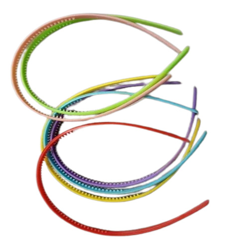 Plastic Hair Band - Multisized Multicolor Design | Stylish Accessory for Baby Girls Girls and Women