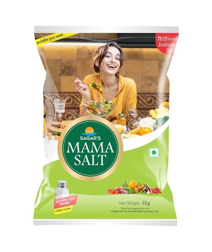 Refined Iodized Salt - 100% Purity, Fine White Sea Salt with Iodine | No Additives, 12-Month Shelf Life, Available in Multiple Pack Sizes