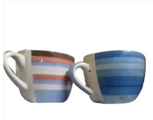 Restaurant Tea Cup - Crack Resistant Ceramic , Modern Design, Glossy Finish, Available in Various Colors, Lightweight with Excellent Grip
