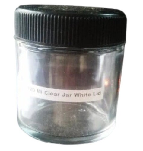 Small Glass Jar - Standard Size, Transparent Glass | Easy to Clean, Leak and Crack Resistant, Lightweight, Quality Tested