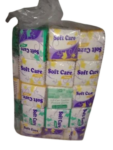 Soft Paper Napkin - Soft Plain White | Perfect for Cocktail and Dinner Use