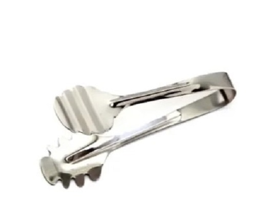 SS Star End Tong - Stainless Steel, Customized Size, Glossy Silver Finish | Lightweight, Excellent Gripping, Quality Tested, True Value for Money