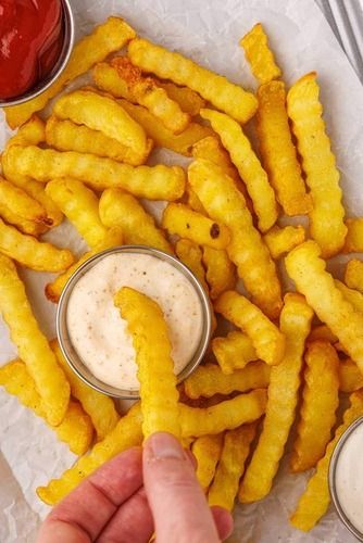 Tasty Frozen Fresh Fries - Processing Type: Baked