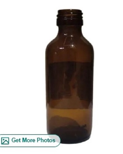 Amber Glass Bottle - 1000ml | Plain Design, Leak and Crack Resistant for Pharmaceutical Use