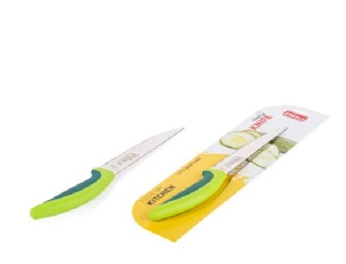 9 Inch SS and Plastic Knife - Stainless Steel, Custom Size, Various Colors | Slip Resistance, Good Gripping, Quality Standard Tested