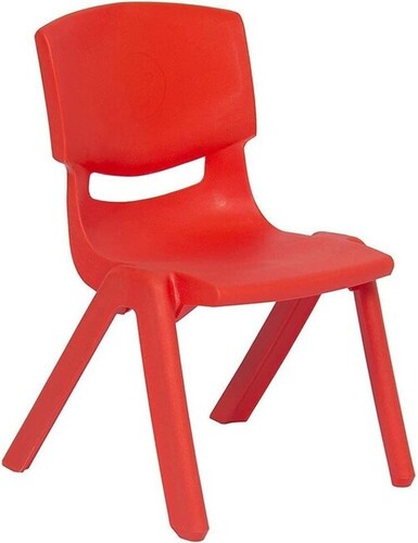 Small Plastic Chairs For Toddlers 2-3 Years - 10.5x10.5x16.9 Inch Kids Chairs, Indoor Outdoor Use, 110lb Capacity