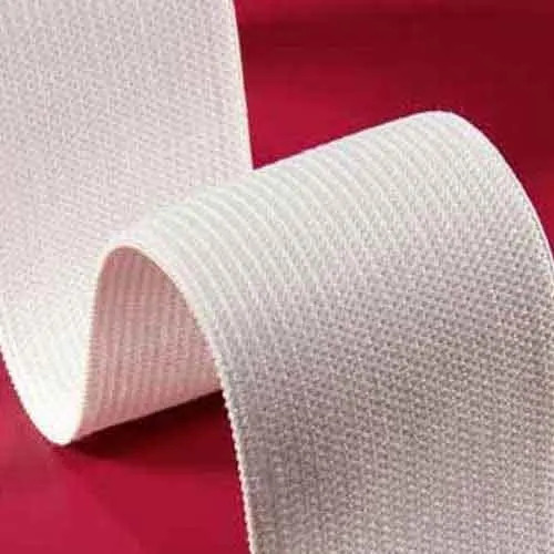Knitted Elastic - Cotton, High Stretchability, Lightweight Design | Soft, Durable, Breathable, Flexible, Retains Shape
