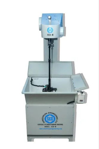 Manual Vertical Honing Machine - Color: Grey