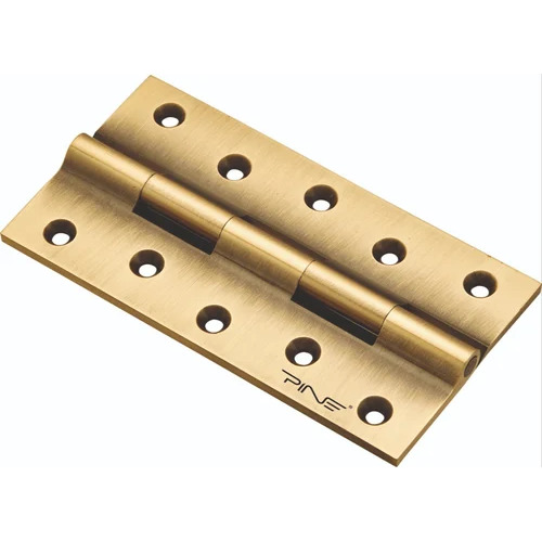 Pine Brass Railway Hinge