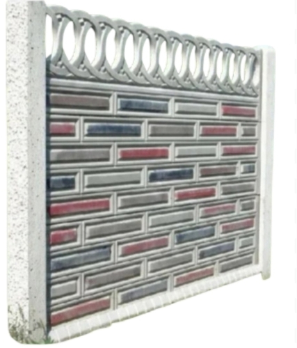 Precast Rcc Compound Wall - 1800x300x50 Mm | Durable, Weather Resistant, Fire Resistant, High Strength, Long-lasting, Aesthetic Appeal, Easy Installation, Noise Insulation, Secure Barrier, Low Maintenance