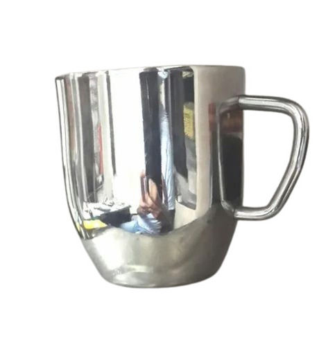 Round Stainless Steel Double Wall Coffee Mug