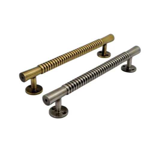 Stainless Steel Main Door Handle - Polished Finish, Golden Color | Ideal for Exterior and Interior Door Fittings, Perfect for Homes and Hotels