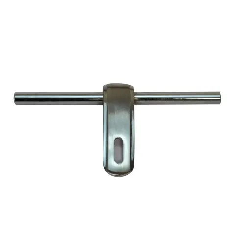10 Inch Brass Aldrop - Brass Material, 15 mm Rod Thickness, Chrome Color | Corrosion Resistant, Ideal for Door Security