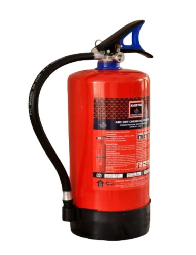 Fire Extinguisher - Mild Steel, 4 Kg, Red, High Pressure, Lightweight, Temperature Range -30 to +60