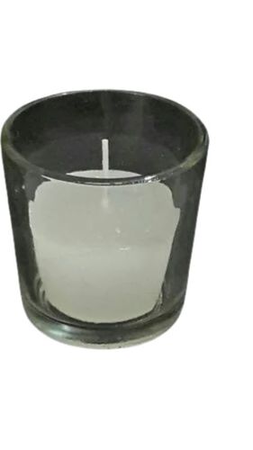 Candle Glass With Votive - Gel Wax, 10 Pieces | Flame-less, Color Changing, Music Feature, Eco-Friendly, Non-Drip Design for Ambiance Lighting