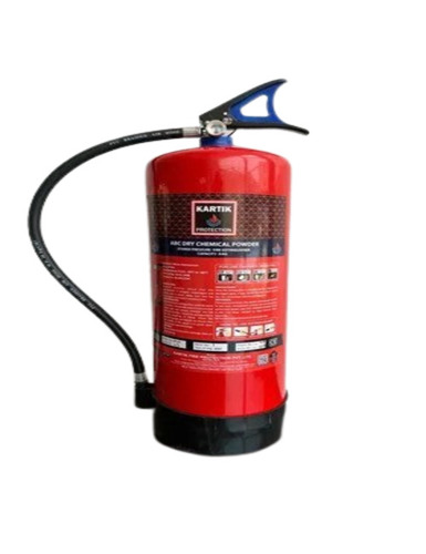 Fire Extinguisher - Metal Cylindrical Body, High Pressure, Light Weight, Red Color, -30 to +60 Temperature Range, 6 Kg Capacity, Industrial Usage