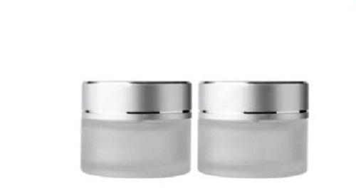 Glass Jar 5gm - Glass Material, Size: 5gm, Transparent Color, Plain Pattern | Lightweight Design, Quality Tested, Solid Structure for Storage