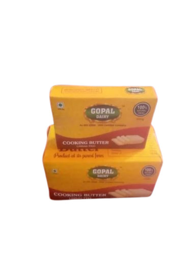 Gopal Fresh Butter - Box Packaging, 0.1 Grams Fat Content, Yellow Color | Suitable for Adults, Children, and Old-Aged Consumers