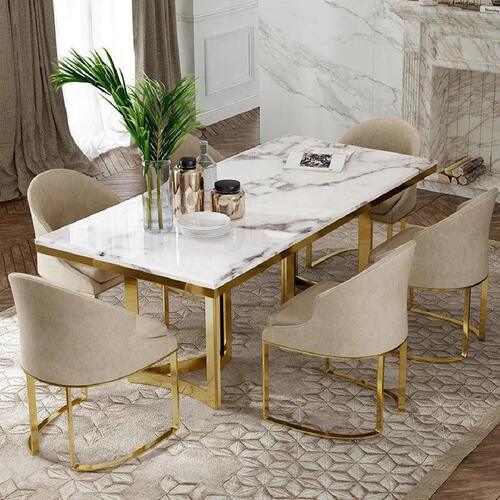 Marble Dinning Table - Application: Yes