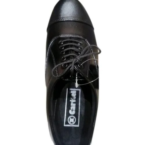 Mens Black Leather Shoe