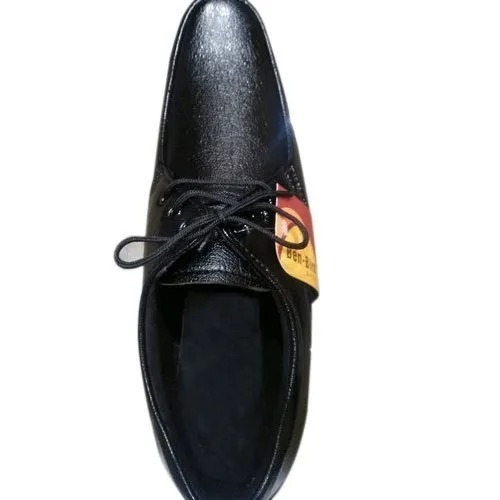 Mens Synthetic Leather Shoes - Synthetic Leather Upper, Rubber Insole & Outsole, Sizes 5-11, Black Color | Attractive Designs for Office & Formal Occasions