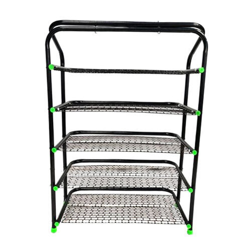 Metal Multi Purpose Rack  - Color: Black