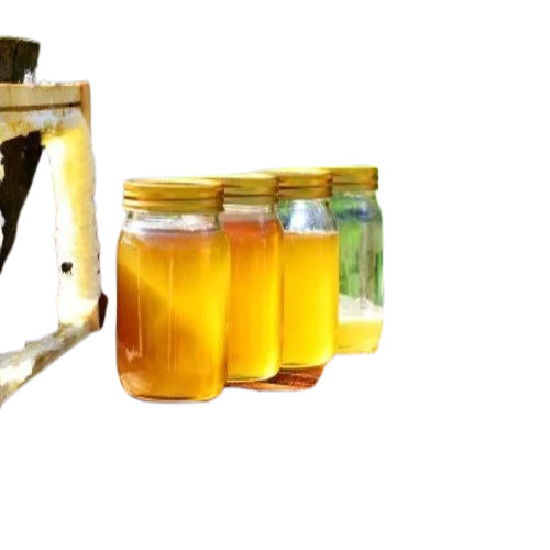 Pure Litchi Honey - Liquid Form, Sweet Flavor | Food Grade, 1 Year Shelf Life, Ideal for Cosmetics and Foods, Packaged in Jar