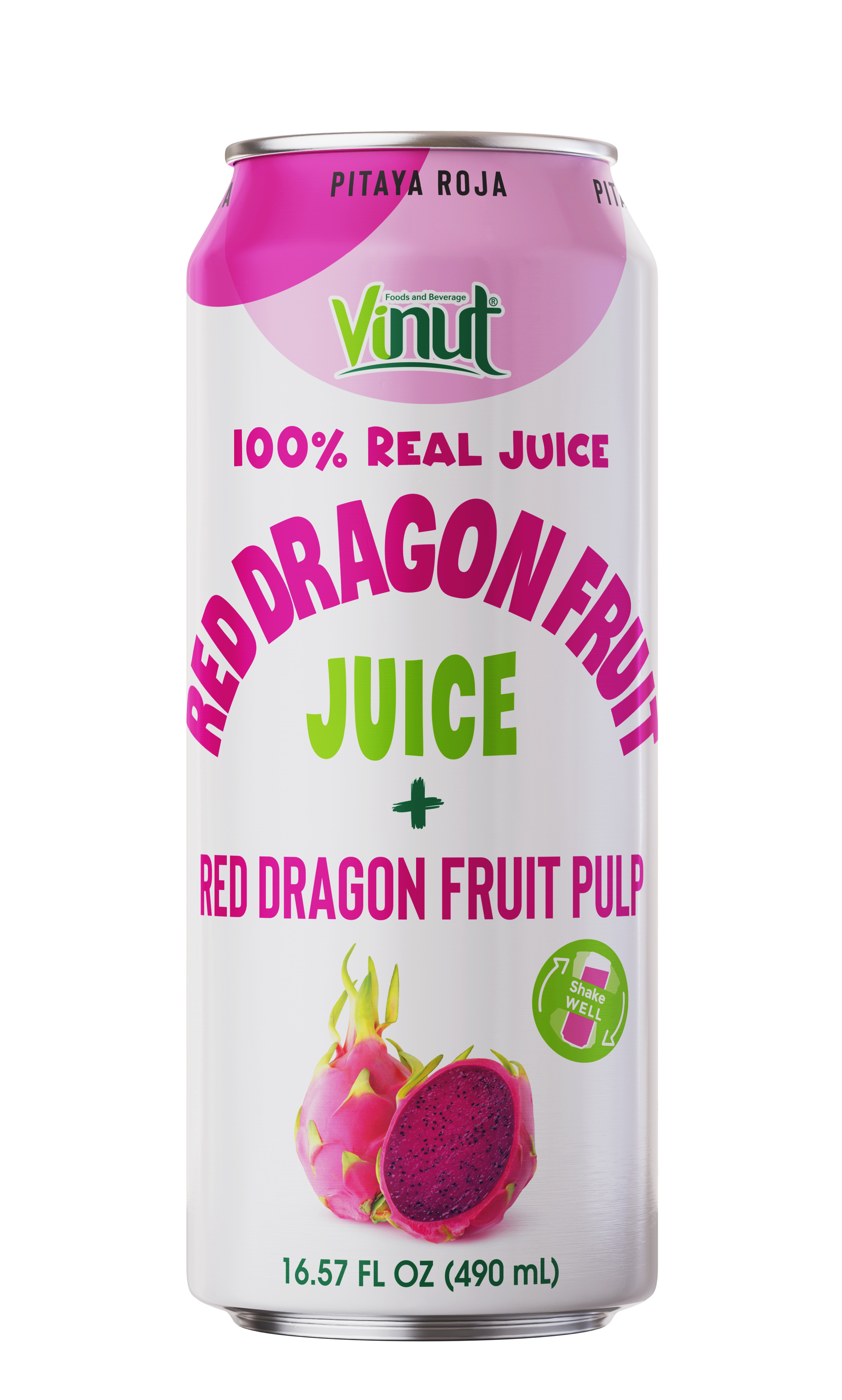 Red Dragon Fruit Juice With Pulp