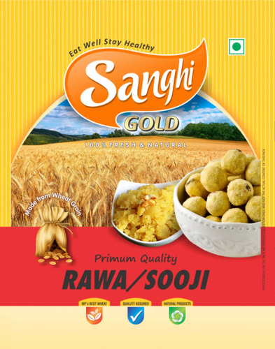 Semolina Suji - 1 kg Bag, 100% Pure Healthy & Digestive Natural Powder