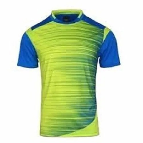 Sports T-Shirt - Polyester, S to XXL Size, Multicolor Printed Design - Stylish and Comfortable Sporty Attire for Adults