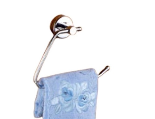 SS Shine Towel Ring - Stainless Steel, Customize Size | Glossy Silver Finish, Easy to Install, Long Lasting Design with Timely Delivery