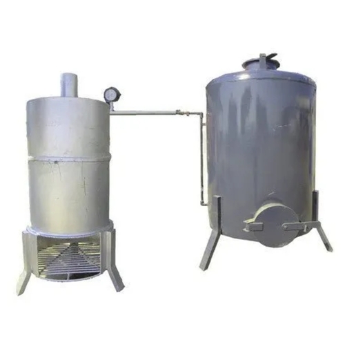 Stainless Steel Cashew Nut Boiler - 1000g Capacity, Energy Efficient Heating , Automated Operation for Even Cooking