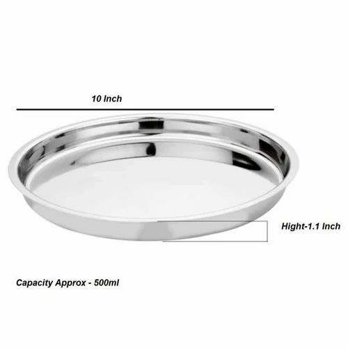 10 Inch Round Thali