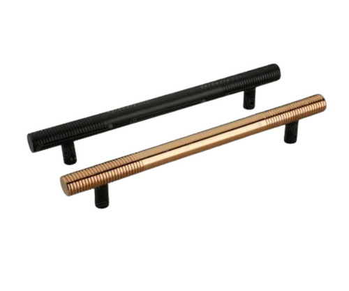 Aluminum Main Door Handle - 300 mm, Golden & Black | Ideal for Interior Doors, Perfect for Home, Hotels & Office Environments