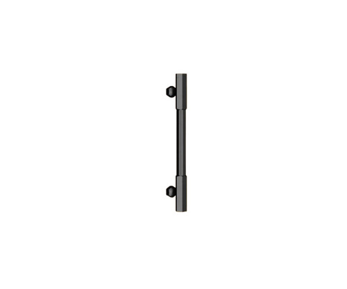 Aluminum Pull Door Handle - 300 mm, Golden & Black | Ideal for Home, Hotels, Office - 2 Pieces Box Packaging