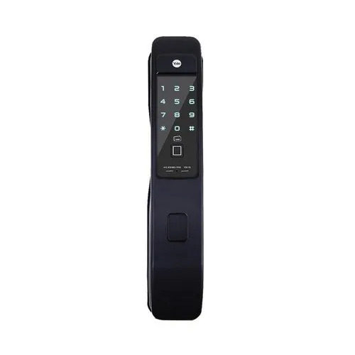 Yale Mortise Biometric Smart Door Lock - 100 Fingerprint & RFID Capacity | Automatic Locking, Bluetooth, Smart Touchpad, 3-Year Warranty