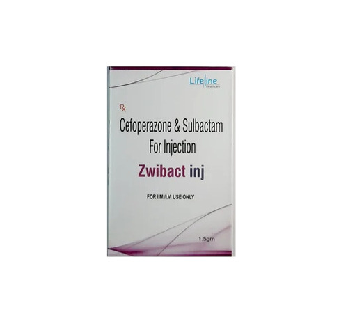 Cefoperazone Sulbactam Injection - 1.5 GM Vial | Antibiotic, Safe Packaging, Long Shelf Life, Accurate Formulation