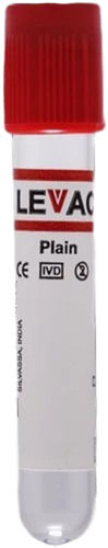 Double Cap Levac Vacuum Plain Tube