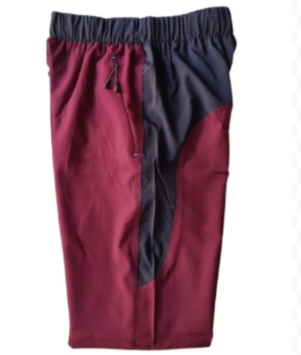 Durable Mens Sports Track Pant - Polyester Cotton, Medium Size, Red Color | Comfortable Fit, Breathable Fabric, Moisture-Wicking, Elastic Waistband, Slim Design, Side Pockets, Stretchable Material, Lightweight, Easy Movement