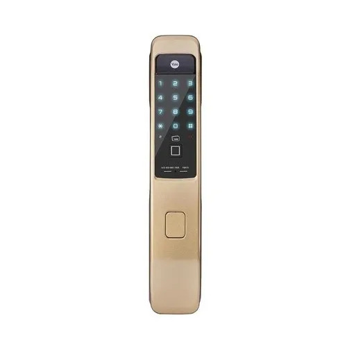 Golden Push Pull Smart Door Lock